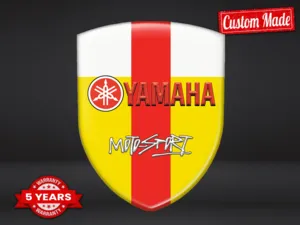 Yamaha Adesivo Interno Limitato Lusso Etichette Veicolo